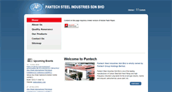 Desktop Screenshot of pantechsteel.com